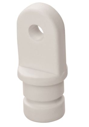 WHITECAP IND 3/4' INSIDE EYE END (PR.) WHT - 3402WP