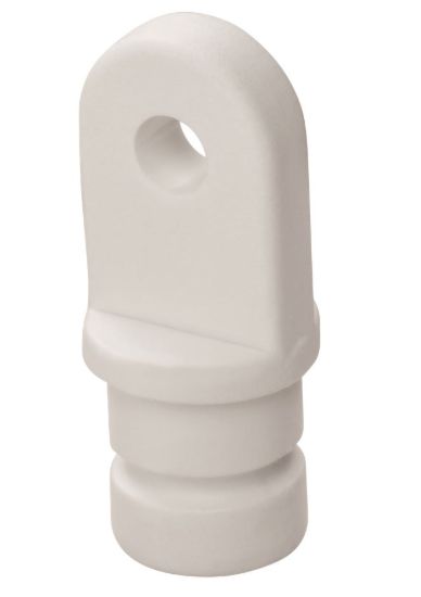 WHITECAP IND 3/4' INSIDE EYE END (PR.) WHT - 3402WP