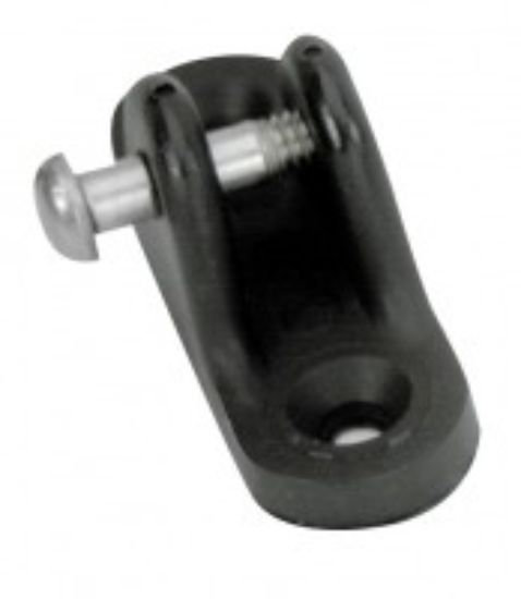 WHITECAP IND LARGE DECK HINGE (PR.) BLK - 3405BP