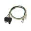 WESBAR 4-FLAT TRAILER END CONNECTOR  18' W - 002402