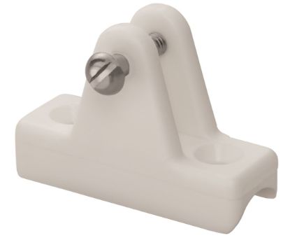 WHITECAP IND 7/8' RAIL HINGE (PR.) WHT - 3443WP