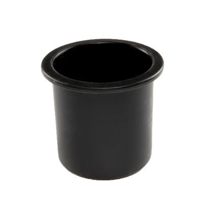 WHITECAP IND BLACK NYLON 4' FLUSH CUPHOLER - 3511BD