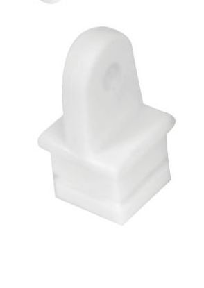 WHITECAP IND 1' SQUARE INSIDE EYE END - 3516WP