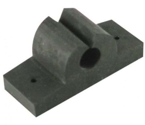 WHITECAP IND 5/8' BLACK RUBBER TOOL/ROD HOLDER - 3752BC