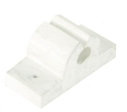 WHITECAP IND 5/8' WHITE RUBBER TOOL/ROD HOLDER - 3752WC