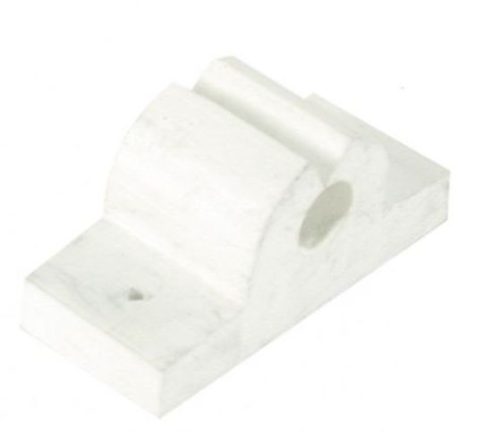 WHITECAP IND 5/8' WHITE RUBBER TOOL/ROD HOLDER - 3752WC