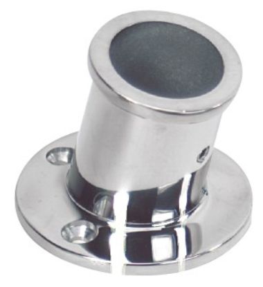 WHITECAP IND 1-1/4' FLAGPOLE SOCKET - TOP MOUNT - 6169C