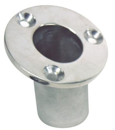 WHITECAP IND 1-1/4'FLAGPOLE SOCKET FLUSH MNT - 6170C