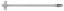 WHITECAP IND S.S. SPRING HATCH HOLDER - 7/16' X - S0216C