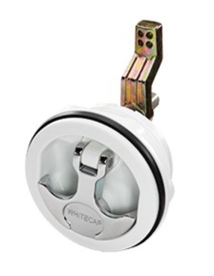 WHITECAP IND WHITE BODY T-HANDLE (CHROME HANDLE) - S0230WC