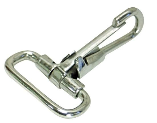 WHITECAP IND S.S. SNAP HOOK - 1' WEBBING - S0241C