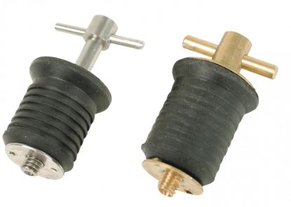 WHITECAP IND S.S. 1' BAILER PLUG - SCREW TYPE - S0291C