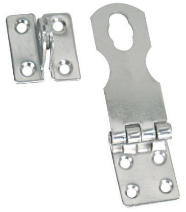 WHITECAP IND C.P. BRASS SAFETY HASP - S0578C