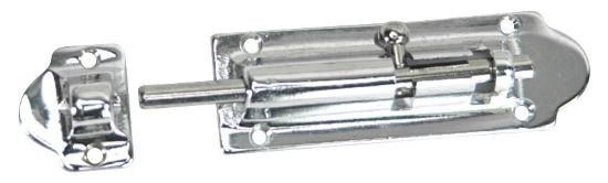 WHITECAP IND C.P. BRASS BARREL BOLT  2-1/2' - S0585C
