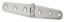 WHITECAP IND C.P. BRASS STRAP HINGE  6' - S0605C