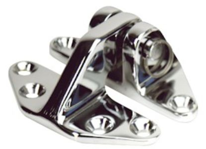 WHITECAP IND C.P. BRASS HATCH HINGE - S0990C