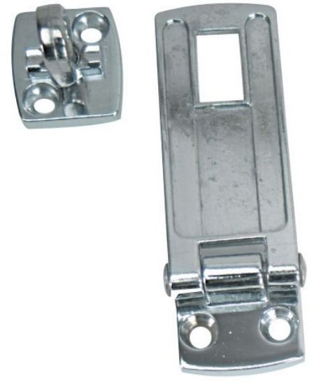 WHITECAP IND C.P. ZAMAC SWIVEL SAFETY HASP - S1400C
