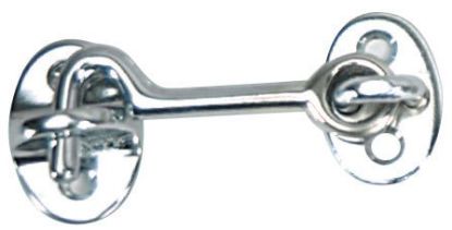WHITECAP IND C.P. BRASS CABIN DOOR HOOK-3' - S1402C