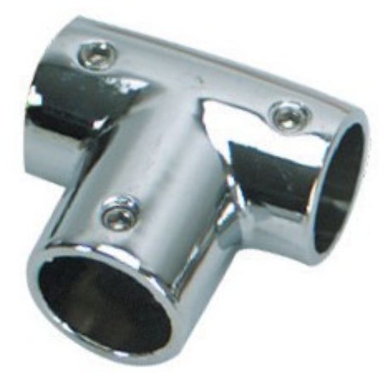 WHITECAP IND C.P. ZAMAC 7/8' - 90   TEE - S1443C