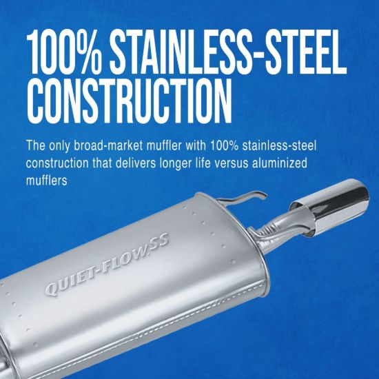 WALKER EXHST MUFFLER-QUIET-FLOW SS - 21242