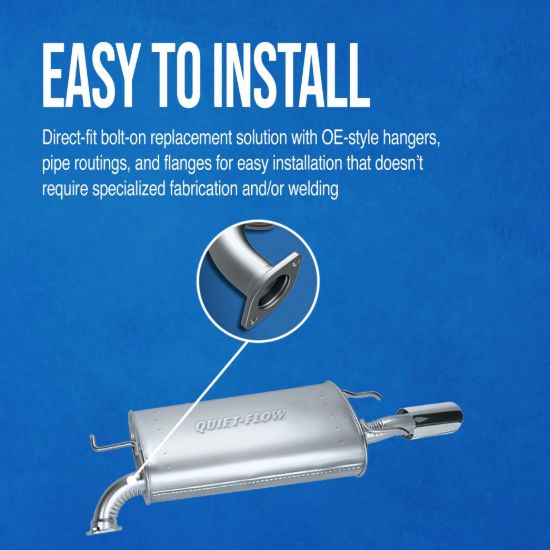 WALKER EXHST RESONATOR/MUFFLER ASSM - 55272