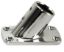 WHITECAP IND C.P. ZAMAC 7/8'-60O RECT. BASE - S1465C