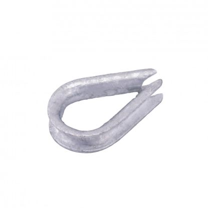 WHITECAP IND GALVANIZED ROPE THIMBLE-3/8' - S1540P