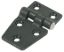 WHITECAP IND BLACK NYLON SHORTSIDED DOOR HINGE 2 - S3032C