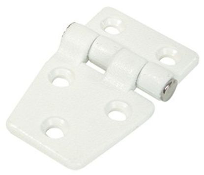 WHITECAP IND WHITE NYLON SHORTSIDED DOOR HINGE2 - S3033C