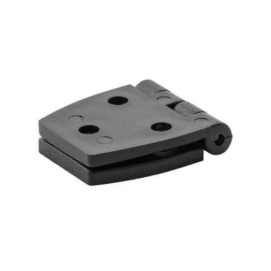 WHITECAP IND BLACK NYLON BUTT HINGE 1 1/2' X 1 3 - S3034C