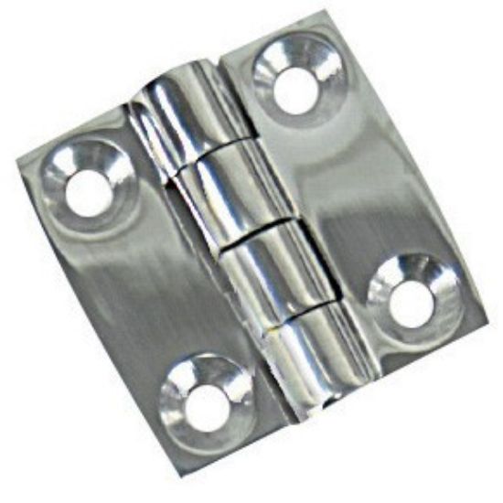 WHITECAP IND S.S. STAMPED BUTT HINGE  3' X 3' - S3421C