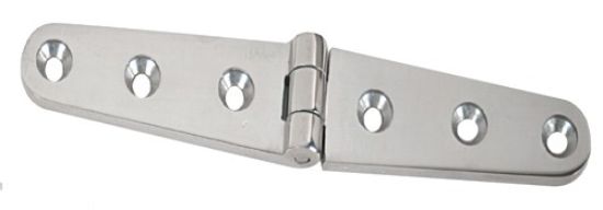 WHITECAP IND HD STAMPED S.S. STRAP HINGE  6' - S3430C