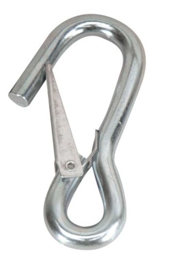 WHITECAP IND GALVANIZED STEEL SPRING HOOK  4-1/1 - S4043C