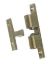WHITECAP IND BRASS STUD CATCH  2-1/4' - S5033C