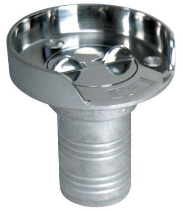 WHITECAP IND C.P. ZAMAC 1-1/2' HOSE DECK FILL W/ - S7021C