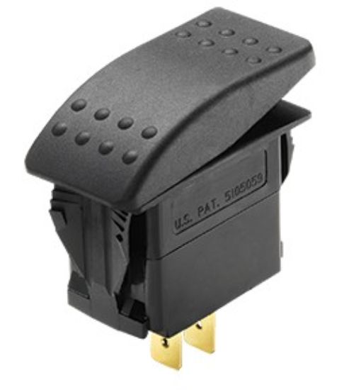 WHITECAP IND CONTURA STYLE ROCKER SWITCH (ON/OFF - S7061C