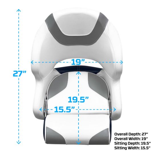 WISE SEATING BAJA BUCKET SEAT W/ FLIP UP BOLSTER - 33151773