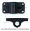 WISE SEATING 2 ROD HOLDER W 2 SIDE MOUNTS - 6039