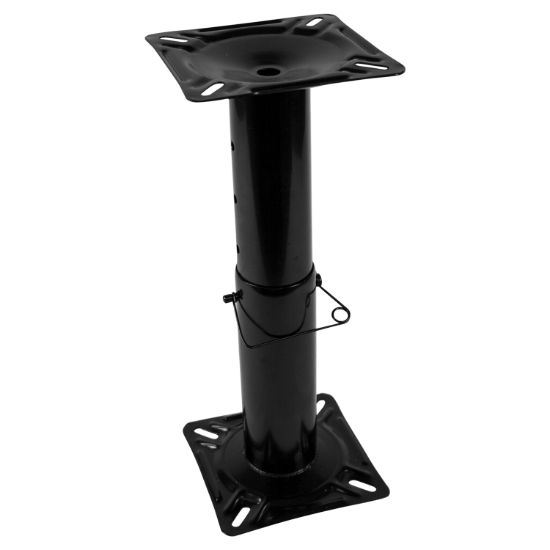 WISE SEATING ADJ. 12-18' BLACK STEEL PEDESTAL - 8WD1255