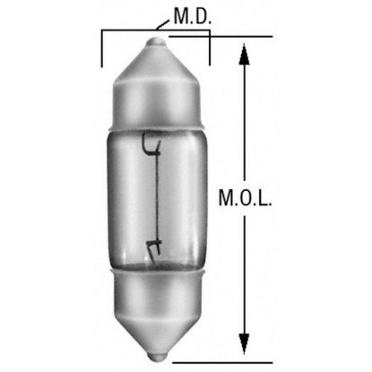 WAGNER MINIATURE LAMP - LONG LIFE - BP12100LL