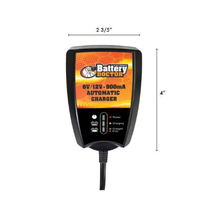 WIRTHCO 6/12V 900MA SMART CHARGER - 20026