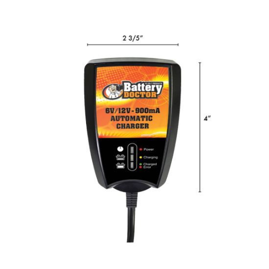WIRTHCO 6/12V 900MA SMART CHARGER - 20026