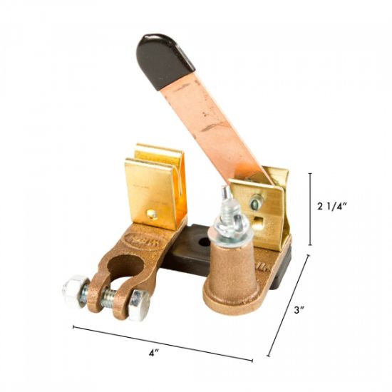 WIRTHCO KNIFE SWITCH-TOPPOST-STUD - 20148