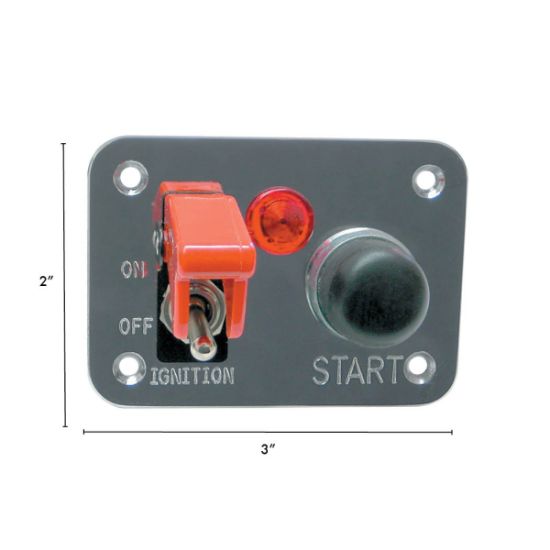 WIRTHCO POLISHED ALUMINUM START/I - 20280