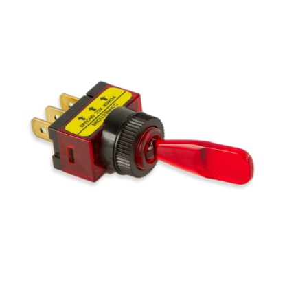 WIRTHCO TOGGLE SWITCH-20A-RED - 20500