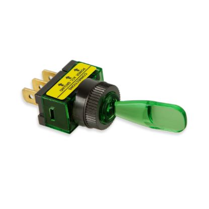 WIRTHCO TOGGLE SWITCH-20A-GREEN - 20501