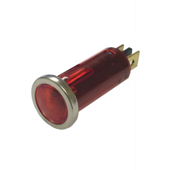 WIRTHCO INDCTR LGT-1/2' RND-RED - 20543