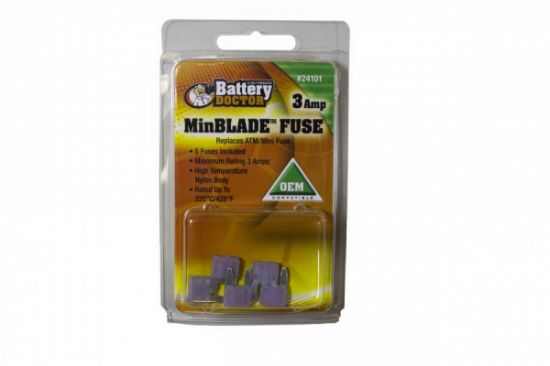 WIRTHCO MIN BLADE FUSE-3 AMP - 24101