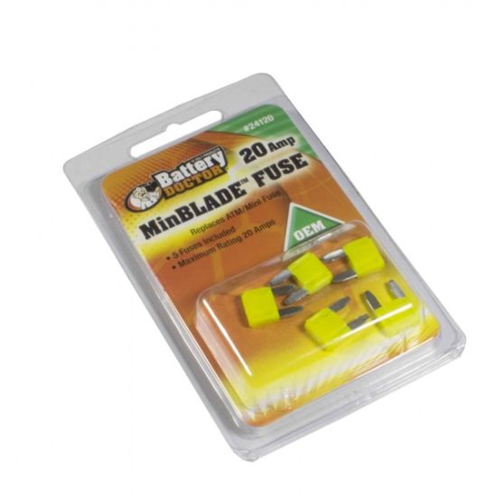 WIRTHCO MIN BLADE FUSE-20 AMP - 24120