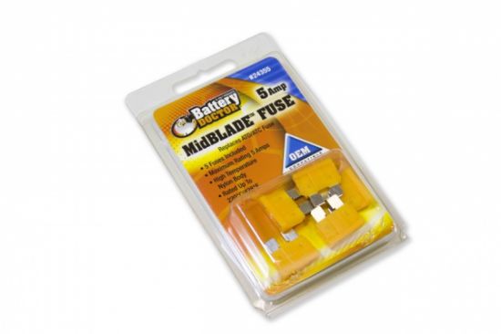 WIRTHCO MID BLADE FUSE-5 AMP - 24355